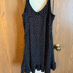 No Boundaries Black Floral Dress